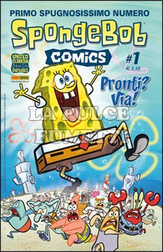 PANINI CARTOON #     1 - SPONGEBOB COMICS 1